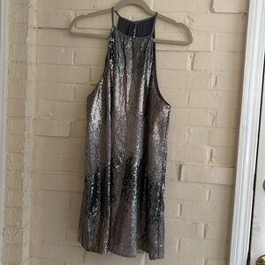 Show Me Your Mumu Sequin Halter Dress